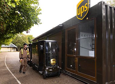 UPS Cambridge cycle hub paves the way for sustainable city deliveries