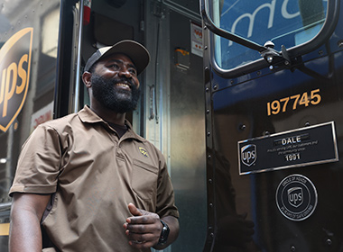 Iconic UPS delivery vehicles get new flair