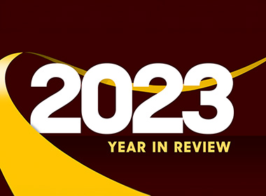 Your gift-wrapped UPS 2023 Year in Review video